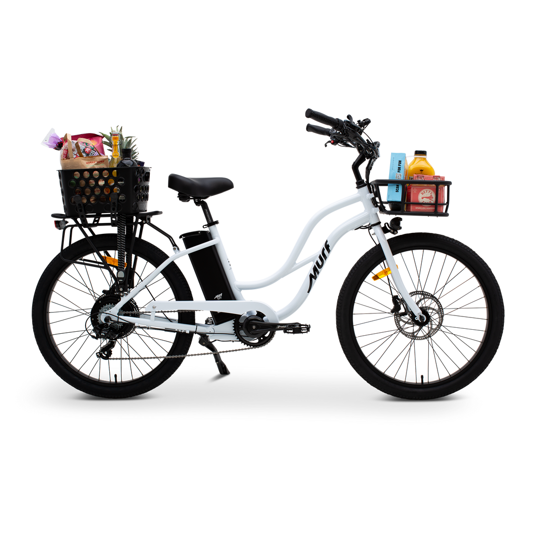 Big cat electric long best sale beach cruiser electric bike