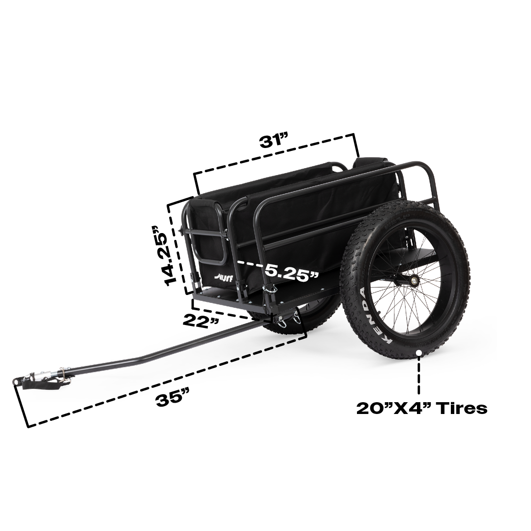 electric push trailer for bicycle Murf Trailer – Murf Electric Bikes